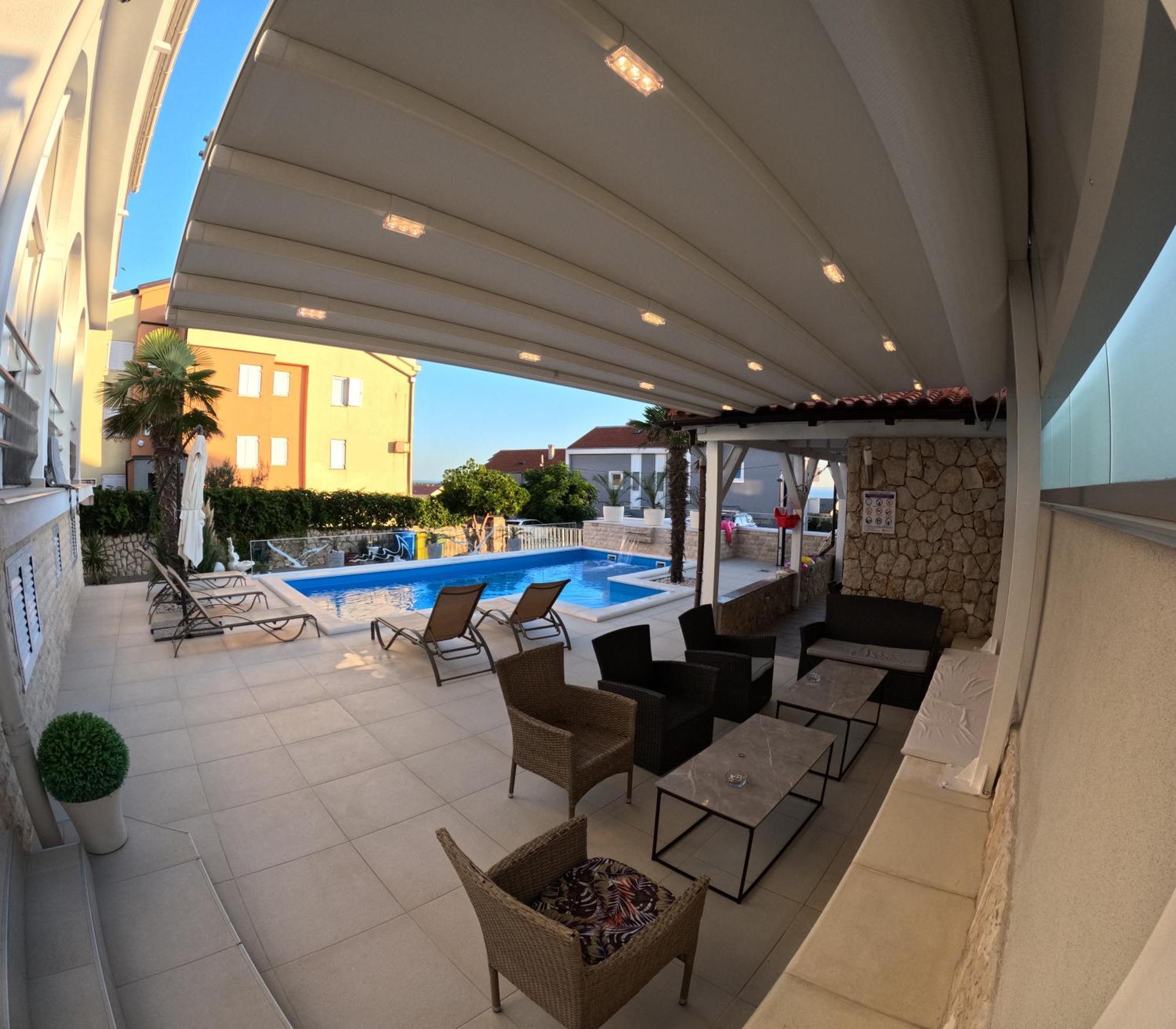 Apartments Sun Dance With Heated Pool Novalja Exterior photo